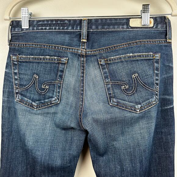AG Adriano Goldschmied The Angel Boot Cut Jeans Denim Medium Wash Women's 27R - Picture 4 of 12